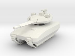 Miniature PL01 - Polish Concept Tank in White Natural Versatile Plastic: 1:87 - HO