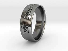 NieR Replicant Lunar Tear Ring in Antique Silver: 8 / 56.75