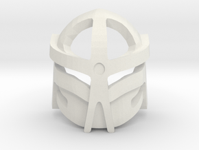 Noble Mask of Intangibility in White Natural Versatile Plastic