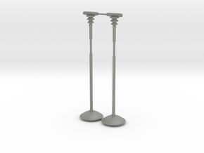 Battle Bird Stand for 7 inch figure (pair) in Gray PA12