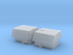 HO/1:87 Pickup cap set KMAR + EOD NL (kit) in Tan Fine Detail Plastic