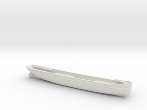 1/350 CSS Tallahassee Hull in White Natural Versatile Plastic