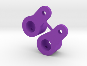 Losi 22S Body Mount Holders in Purple Processed Versatile Plastic