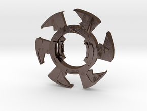 Beyblade Bump King-2 | Concept Attack Ring in Polished Bronze Steel