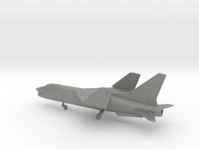 Vought F-8 Crusader (folded wings) in Gray PA12: 1:200