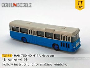 MAN 750 HO M11A "München" (TT 1:120) in Tan Fine Detail Plastic