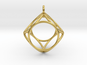 cubependant6 in Polished Brass
