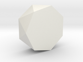 01. Heptagonal Antiprism - 1Inch in White Natural Versatile Plastic