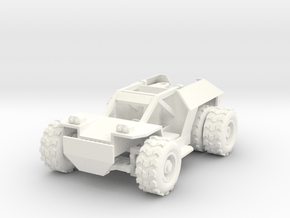 Landrop vehicle TEST in White Processed Versatile Plastic
