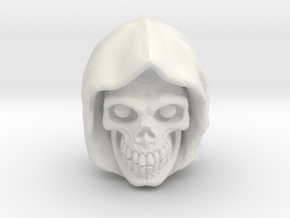 Skeletor Alcalá head for Origins updated in White Natural Versatile Plastic