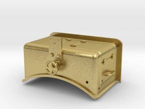 LTM-51 Spoor-1, 1:32. Apparatenkast  in Natural Brass