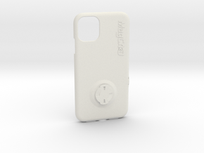 iPhone 11 Wahoo Mount Case in White Premium Versatile Plastic