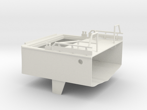 Crew Supplier, Hull (rear part) (1:75, RC) in White Natural Versatile Plastic