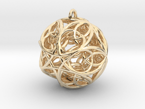 david pendant in 14k Gold Plated Brass