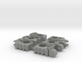 TF Eathrise Ramp to 5MM peg adapter in Gray PA12