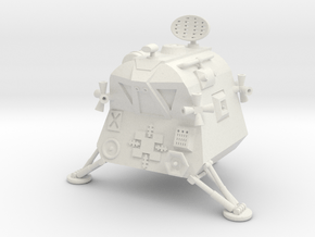 Pangman version Space Pod   1:48th scale in White Natural Versatile Plastic