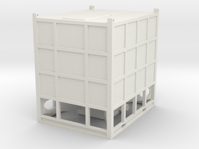 1/50th SandBox Hydraulic Fracturing Sand Box in White Natural Versatile Plastic