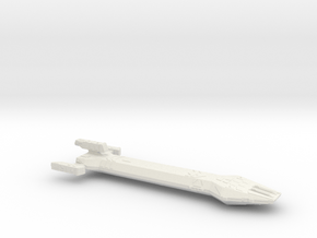 3788 Scale Hydran Lord Admiral Hvy Command Cruiser in White Natural Versatile Plastic