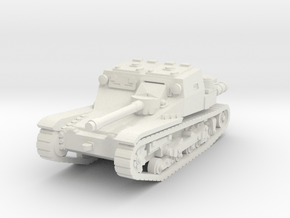 CV 33 CC 20mm Gun 1/76 in White Natural Versatile Plastic