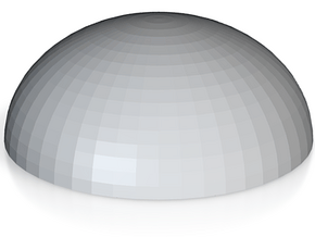 Fantastic Voyage Proteus Dome - 10 inch in Tan Fine Detail Plastic