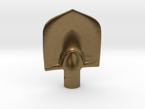 Tiny Shovel Head in Natural Bronze