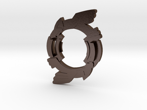 Beyblade Kukulkan | Anime Attack Ring in Polished Bronze Steel