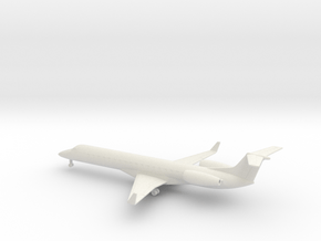 Embraer ERJ-145XR in White Natural Versatile Plastic: 6mm