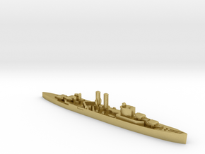 HMS Surrey proposed cruiser 1:2500 WW2 in Natural Brass