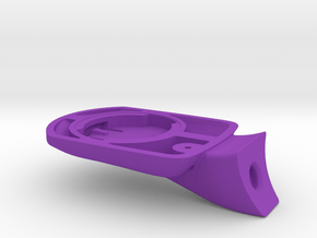 Wahoo Elemnt Bolt Specialized Mount - No Logo in Purple Processed Versatile Plastic