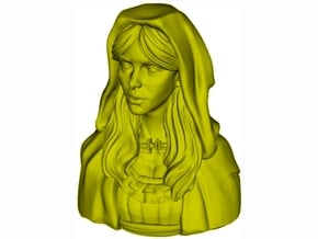 1/9 scale Red Riding Hood bust in Tan Fine Detail Plastic