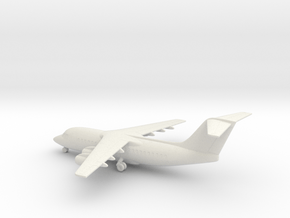 Avro RJ-85 Jumbolino in White Natural Versatile Plastic: 6mm