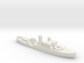 HMS Begonia corvette 1:2500 WW2 in White Natural Versatile Plastic