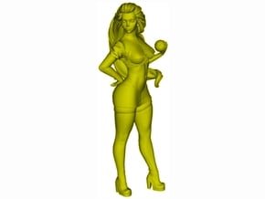 1/35 scale naughty Pokemon Jessie figure in Tan Fine Detail Plastic