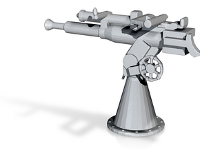 1/64 Scale 3 Inch 23 Cal AA Gun in Tan Fine Detail Plastic