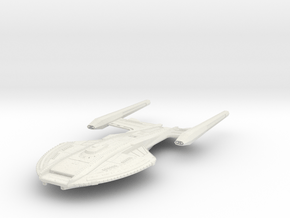 Resistance Class Destroyer in White Natural Versatile Plastic