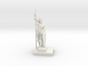 Knight of Iceland in White Natural Versatile Plastic