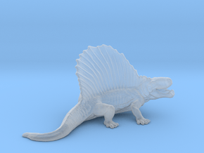 Dimetrodon miniature model fantasy games dnd rpg in Tan Fine Detail Plastic