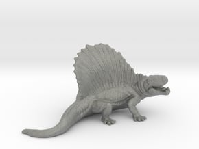 Dimetrodon miniature model fantasy games dnd rpg in Gray PA12