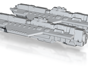 Epoch-class heavy carrier, 35mm (fleetscale), 2x in Tan Fine Detail Plastic