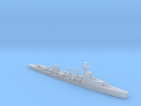 HMS Curlew cruiser 1939 1:2500 WW2 in Smooth Fine Detail Plastic