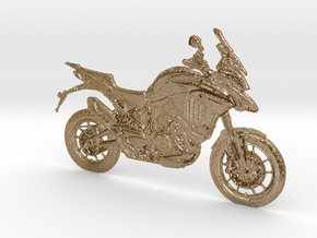 Ducati Multiestrada in Polished Gold Steel