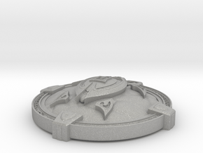 Sea Turtle Pendant for a Necklace in Aluminum: Medium