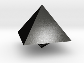 Pyramid Pendulum in Matte Black Steel
