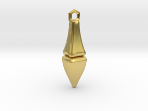 Phalanx Pendulum in Polished Brass