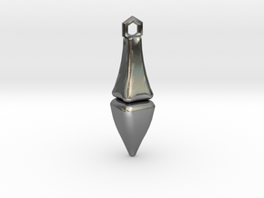 Phalanx Pendulum in Polished Silver
