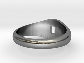 Aries Ring in Polished Silver: 7 / 54