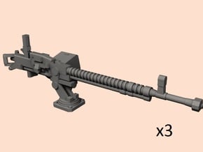 1/35 DShK machine guns in Tan Fine Detail Plastic: d00