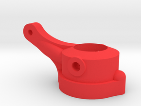 Hirobo zerda Steering knuckle in Red Processed Versatile Plastic