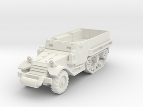 M5 Half-Track 1/100 in White Natural Versatile Plastic