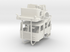 1/50 Camden KME Engine Cab in White Natural Versatile Plastic